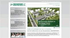 Desktop Screenshot of oberbremer-baubetriebe.de